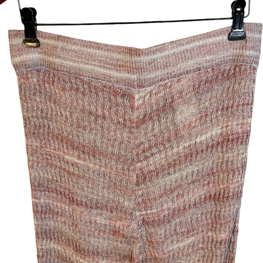 Eckhaus Latta Blue & Burgundy Mirage Lounge Pants in Sz XL